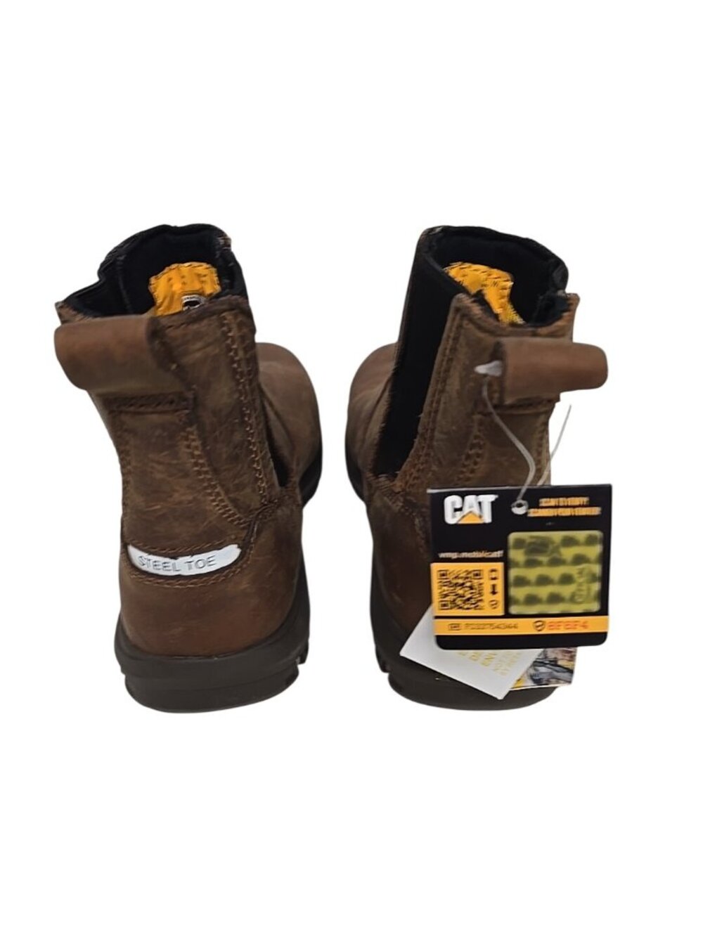 Caterpillar Women's Abbey Steel Toe Slip-On Work Boots P310912 Butterscotch 6.5M - Picture 3 of 7
